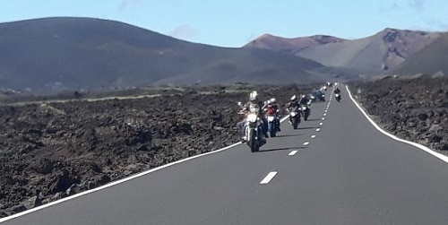 conducir motos en Lanzarote