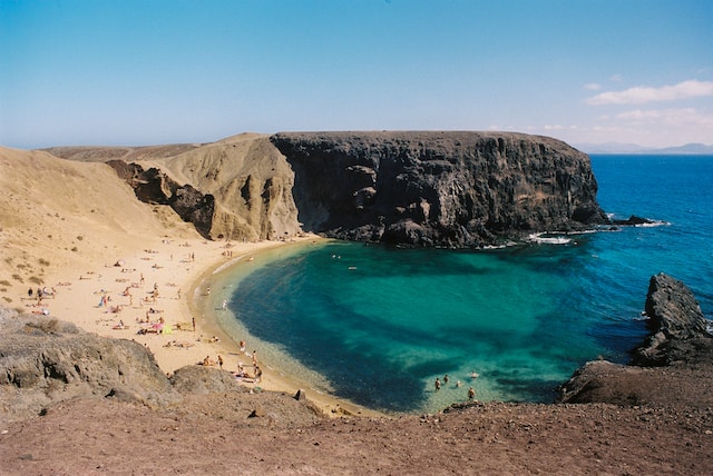 Playa papagayo Lanzarote