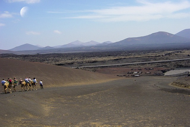 Turistas en Lanzarote